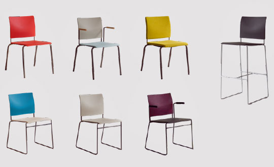 flex-i GmbH - Konferenzstühle - Finn - multifunktional - Varianten